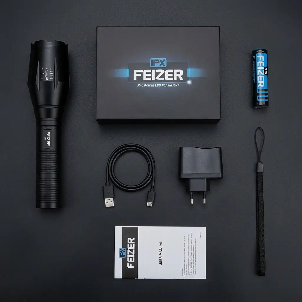 Feizer IPX — περιεχόμενα συσκευασίας